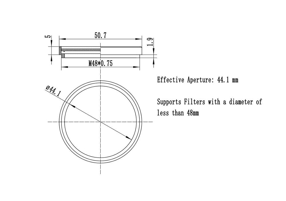 Empty 2" Filter Cell(7-pack)