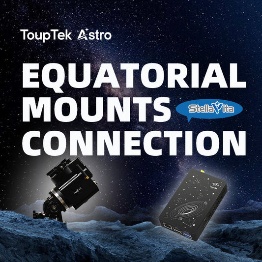 StellaVita Manual: How to Connect the Equatorial Mount to the StellaVita