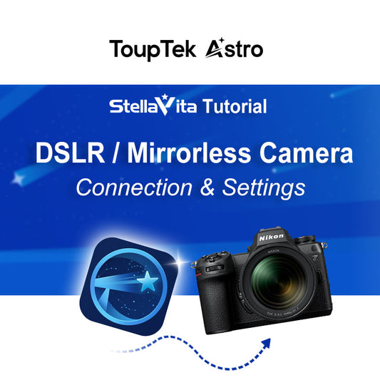 StellaVita App DSLR camera connection