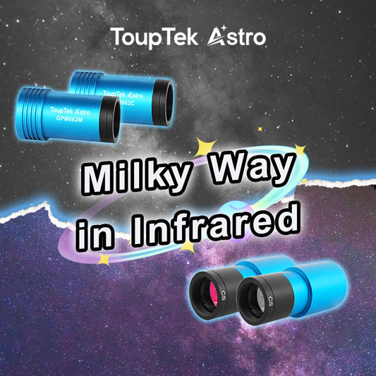 How to Take the Infrared Milky Way Images in Urban Cities