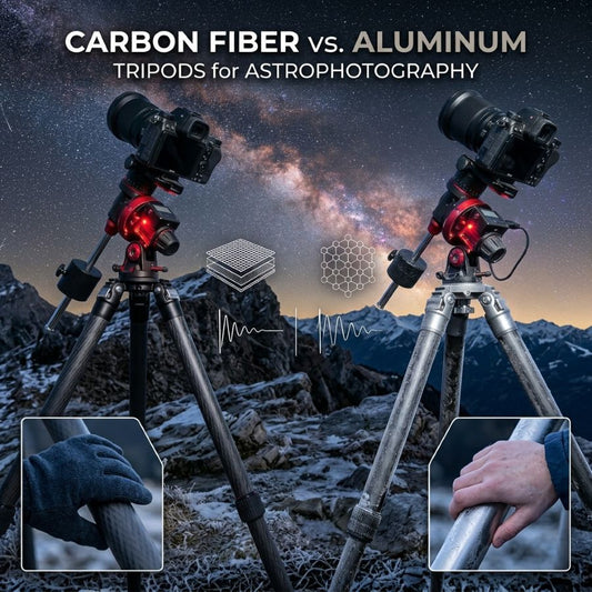 Carbon Fiber vs. Aluminum Tripods for Astrophotography: Which Is Better?