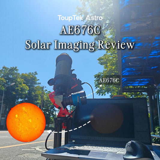 AE676C Solar Imaging Review: 16 Bit HDR & TEC Cooling
