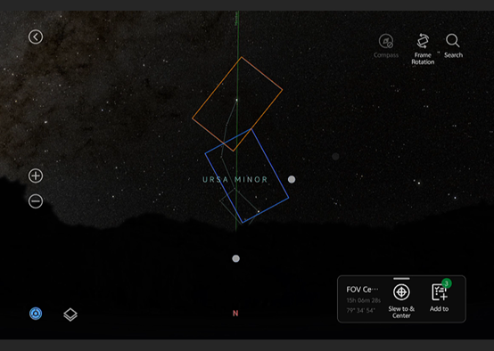 Astronomical controller StellaVita App 2.0