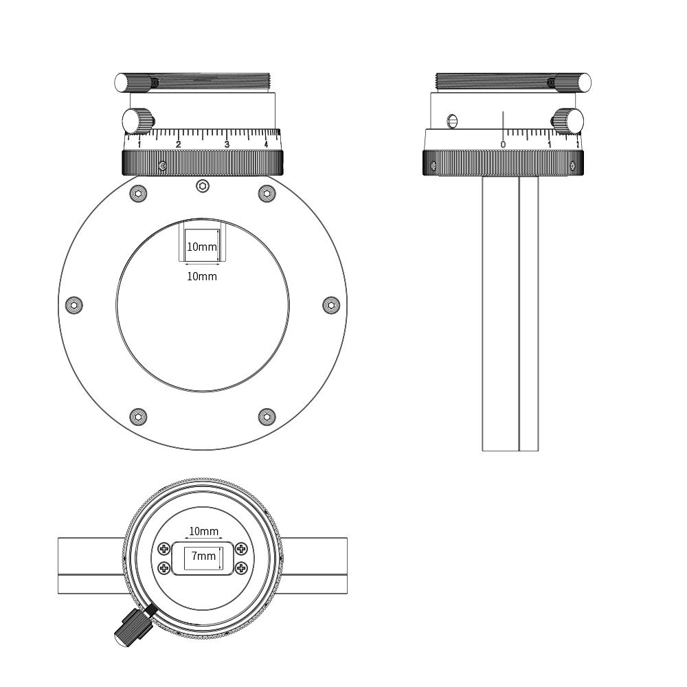 Off-axis guides