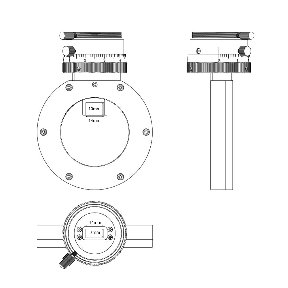 Off-axis guides